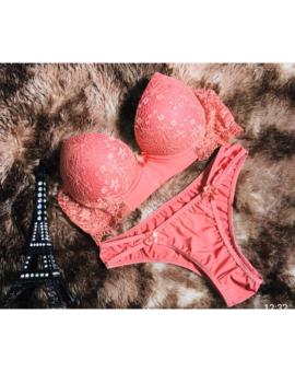 Conjunto Lingerie Coral