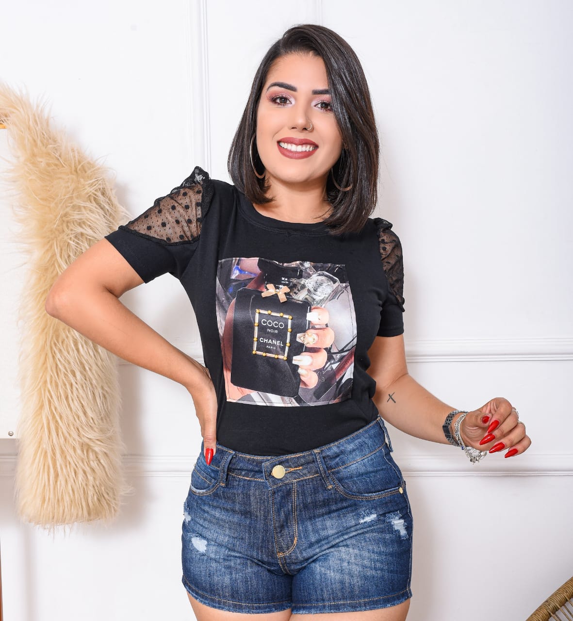 tshirt de tule