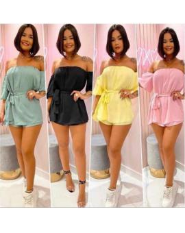 Macaquinho Curto Ciganinha com Amarração