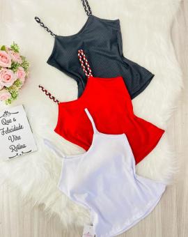 Regata Feminina Canelada de Alcinha – Várias Cores