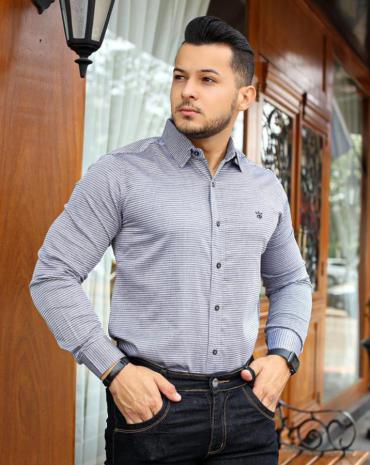 camisa-masculina-manga-longa-social-estampada-cinza-atacado-rua-44-goiania 
