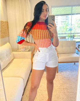 Short Feminino Cintura Alta Alfaiataria – Várias Cores