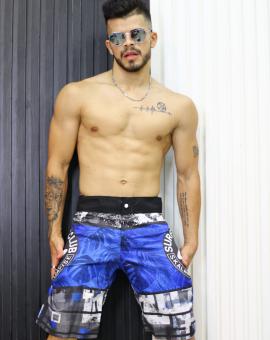 Bermuda Masculina Estampada