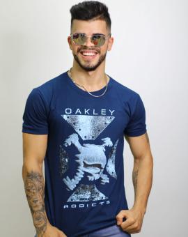 Camiseta Masculina Oakley Estampada