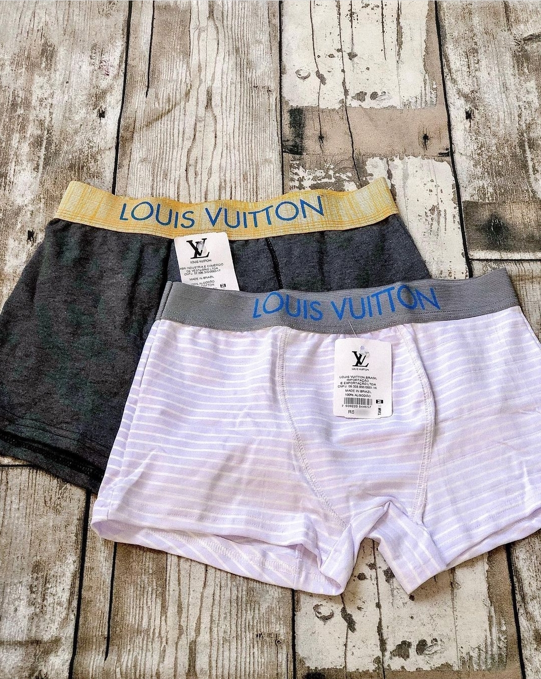 Cueca Boxer 100% Algodão Multimarcas - Atacado na Rua 44 Goiânia.