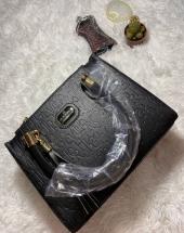 Bolsa Baú Média Feminina Victor Hugo Preta Atacado na Rua 44 em Goiânia