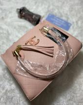 Bolsa Feminina Chanel Baú Média Rose Atacado na Rua 44 em Goiânia