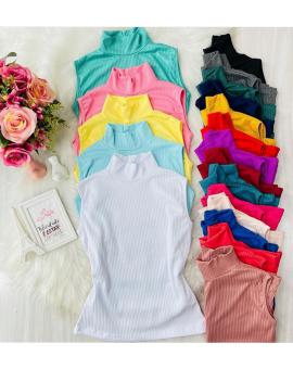 Regata Canelada Gola Alta Cavada