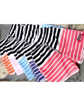 Bermuda Mauricinho Infanto-Juvenil Masculina Listrada