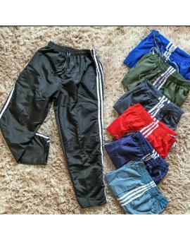 Calça Tactel Infantil Masculina com Faixa Lateral – Atacado