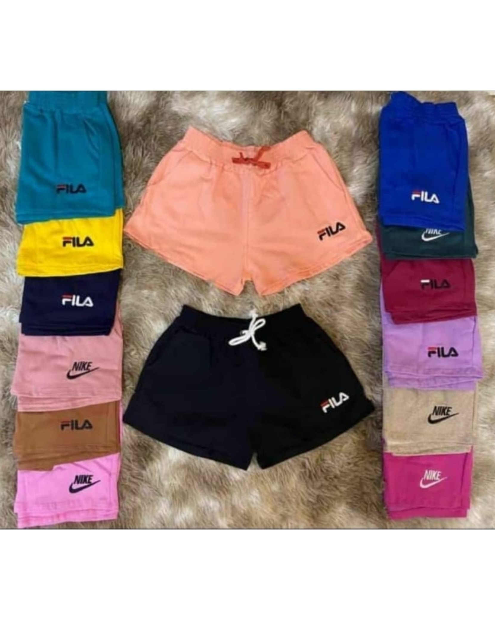 short de moletom feminino curto