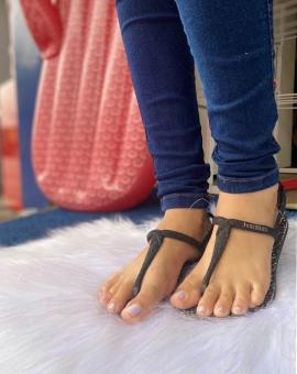 Sandália Havaianas Twist com Glitter