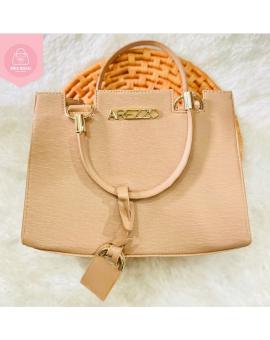 Bolsa Feminina Arezzo Baú Modelo Castelo
