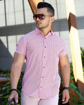 Camisa Masculina Manga Curta Listrada