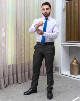 Camisa Masculina Social Manga Longa Branca