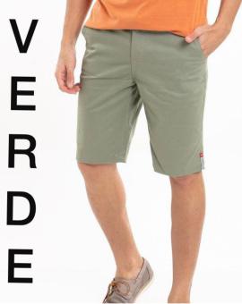 Bermuda Masculina Brim com Bolso