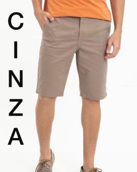 Bermuda Masculina Brim Esporte Fino