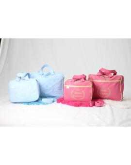 Bolsas Maternidade Metalasse com Bordado
