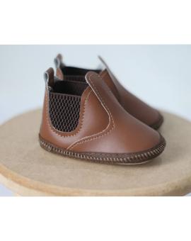 Botina Infantil Bebê Recém Nascido no Courino