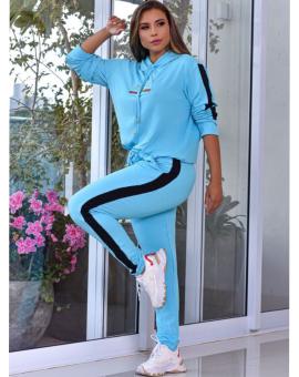 Conjunto Moletinho Feminino Calça e Blusa Manga Longa