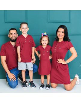 Kit Família 4 Peças Pais e Filhos