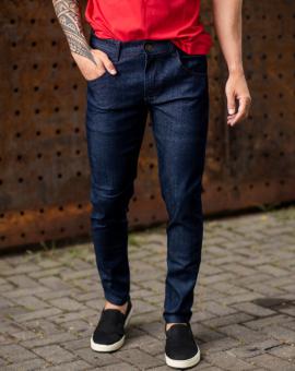 Calça Jeans Masculina Básica Escura