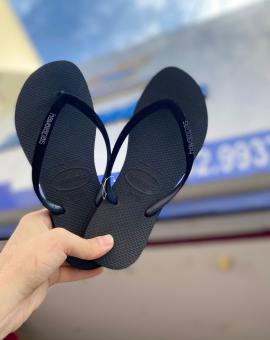 Chinelo Havaianas Slim Velvet Veludo Preta