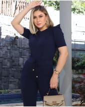 Conjunto Moletinho Feminino Manga Curta com Calça Atacado na Rua 44 em Goiânia