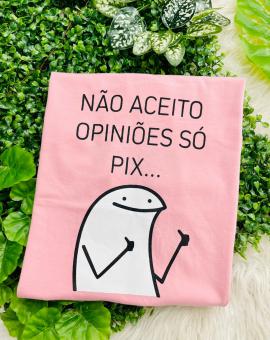 T-Shirt Feminina Atacado Estampa Divertida