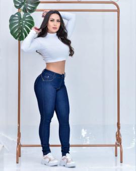 Calça Jeans Feminina Barata na 44