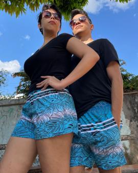 Kit Short Casal Combinando
