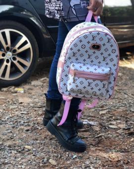 Mochila Louis Vuitton Feminina Rosa