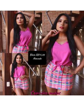 Blusa Feminina de Amarrar na Frente