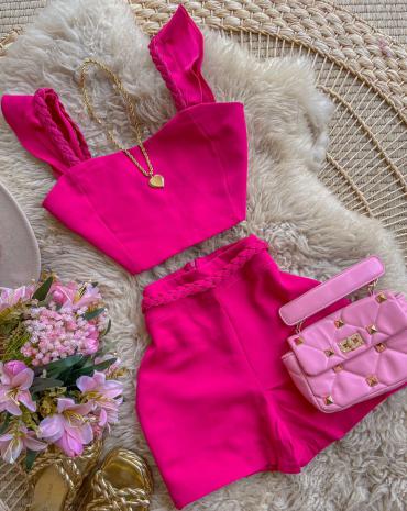 conjunto-cropped-e-short-cintura-alta-liso-atacado-rua-44-goiania 