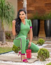 Conjunto Moletinho Calça Jogger e Blusa Atacado na Rua 44 em Goiânia