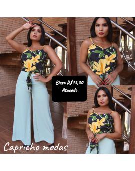 Regata Feminina Viscose com Amarração