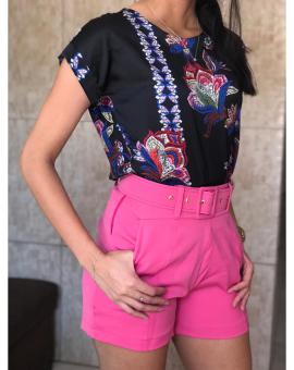 Short Alfaiataria com Cinto