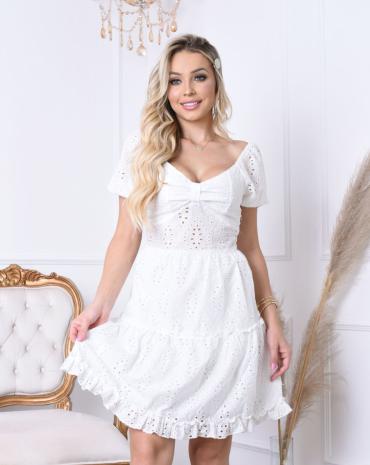 Vestidinho branco hot sale
