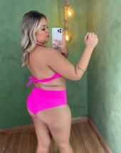 Biquíni Plus Size Cintura Alta de Alcinha Atacado na Rua 44 em Goiânia