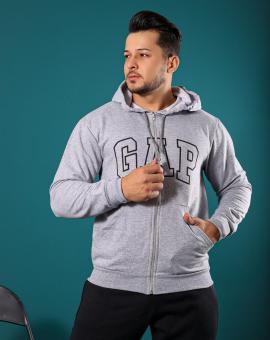 Blusa de Moletom Masculina com Zíper e Capuz