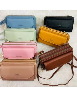 Bolsa Carteira Feminina Transversal