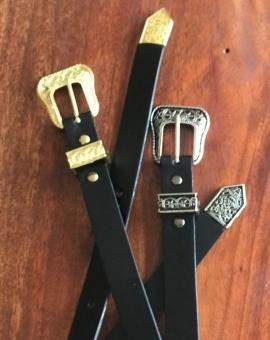 Cinto Feminino Preto Country