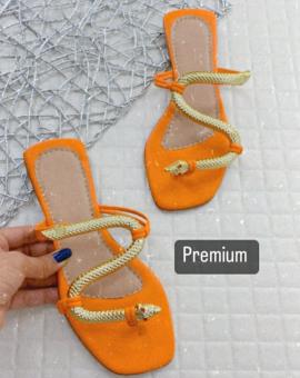 Rasteira Cobra Colorida