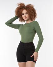 Short Jeans Feminino Cintura Alta Preto com Botões Atacado na Rua 44 em Goiânia