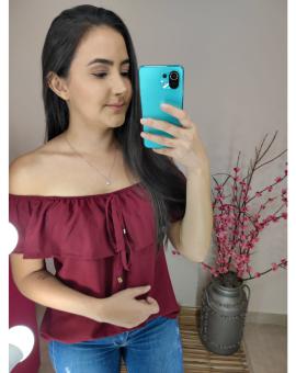 Blusa Ciganinha com Babado