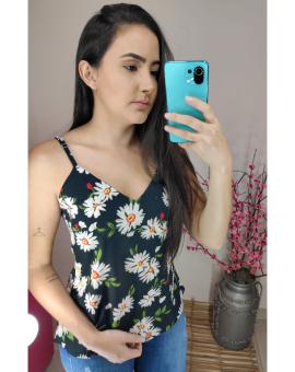 Regatinha Feminina Estampa Floral