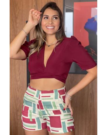 short-alfaiataria-curto-cintura-alta-estampado-atacado-rua-44-goiania 