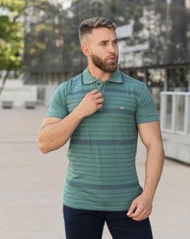 Camisa Gola Polo Masculina Listrada