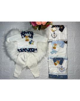 Conjunto Pagão Duas Peças Masculino Bordado