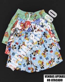 Short Mauricinho Infantil Estampado – Atacado